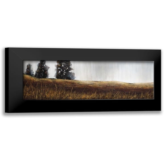 St.Germain, Patrick 14x7 Black Modern Framed Museum Art Print Titled - Summer Lights