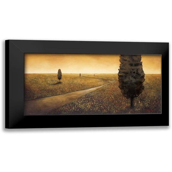 St.Germain, Patrick 14x9 Black Modern Framed Museum Art Print Titled - Infinite Dreamscape