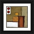 thumbnail image 1 of St.Germain, Patrick 15x15 Black Ornate Wood Framed with Double Matting Museum Art Print Titled - Shaken, 1 of 4