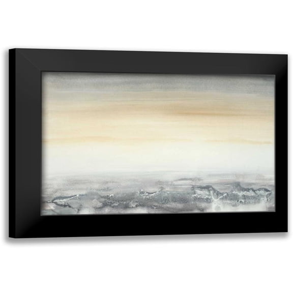 St. Germain, Patrick 24x17 Black Modern Framed Museum Art Print Titled - Sable Island