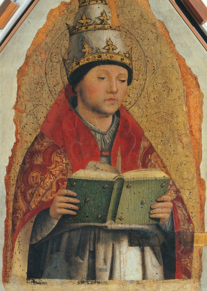 St Gregory Canvas Art - (24 x 36)