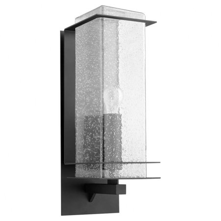 St Helen's Pastures 1 Light Outdoor Wall Lantern in Contemporary Style 7 inches Wide By 21 inches High-Noir Finish Bailey Street Home 183-Bel-3400310