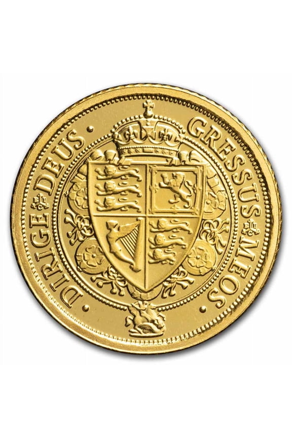 St. Helena 1/4 oz Gold 25 Spade Guinea BU (Random Year)