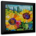 thumbnail image 1 of St Hilaire, Elizabeth 12x12 Black Modern Framed Museum Art Print Titled - Italian Countryside, 1 of 5