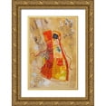 thumbnail image 1 of St. Hilaire, Elizabeth 13x18 Gold Ornate Wood Framed with Double Matting Museum Art Print Titled - Dress Whimsy II, 1 of 4