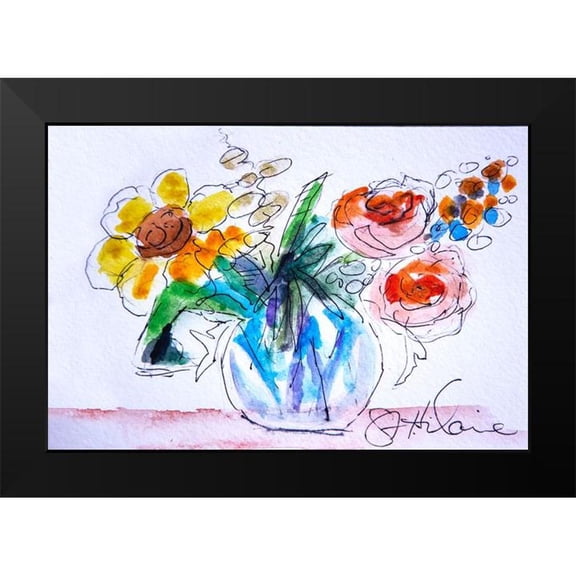 St Hilaire, Elizabeth 14x11 Black Modern Framed Museum Art Print Titled - Good Morning