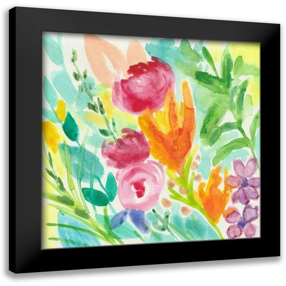 St Hilaire, Elizabeth 15x15 Black Modern Framed Museum Art Print Titled - April Showers