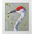 thumbnail image 1 of St Hilaire, Elizabeth 15x17 White Modern Wood Framed Museum Art Print Titled - Red Head Heron, 1 of 4
