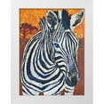thumbnail image 1 of St. Hilaire, Elizabeth 15x18 White Modern Wood Framed Museum Art Print Titled - Africa on Collage II, 1 of 4