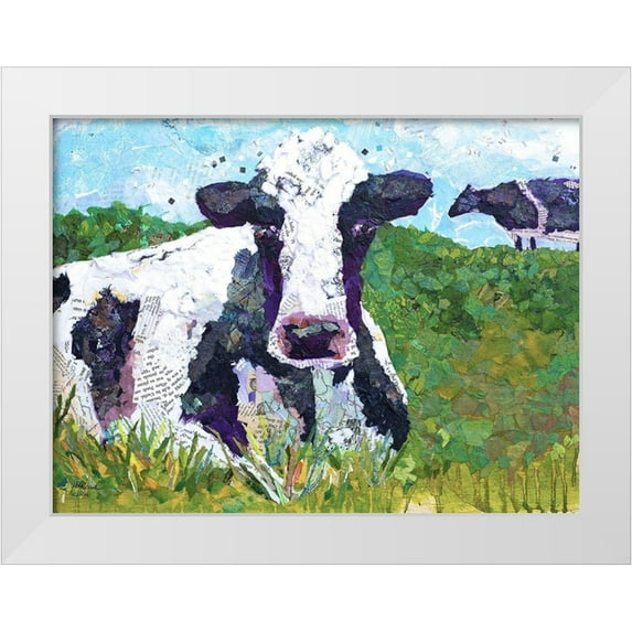 St. Hilaire, Elizabeth 18x15 White Modern Wood Framed Museum Art Print Titled - Two Muse II