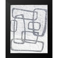 thumbnail image 1 of St Hilaire, Elizabeth 19x24 Black Modern Framed Museum Art Print Titled - Monoprint III, 1 of 4