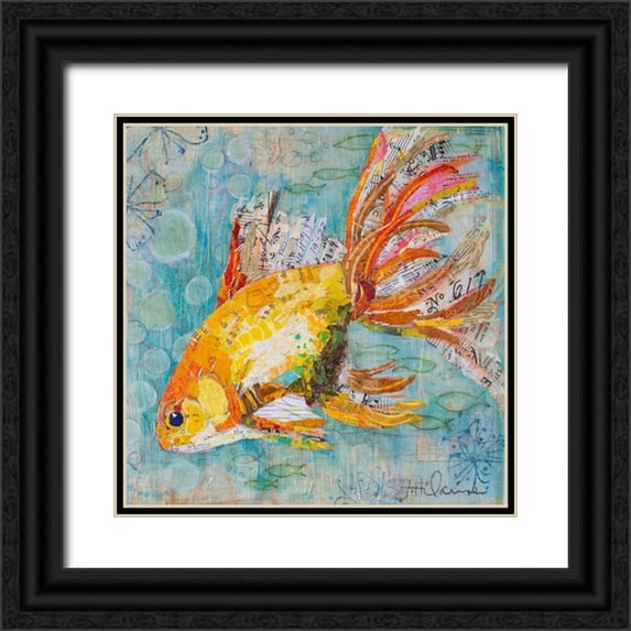 St. Hilaire, Elizabeth 20x20 Black Ornate Wood Framed with Double Matting Museum Art Print Titled - Always Looking Up I