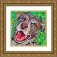 thumbnail image 1 of St Hilaire, Elizabeth 20x20 Gold Ornate Wood Framed with Double Matting Museum Art Print Titled - Ben Dog, 1 of 4