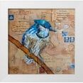 thumbnail image 1 of St Hilaire, Elizabeth 26x26 White Modern Wood Framed Museum Art Print Titled - Blue Jay US Mail, 1 of 4
