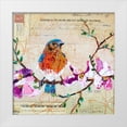 thumbnail image 1 of St. Hilaire, Elizabeth 26x26 White Modern Wood Framed Museum Art Print Titled - Happy Bird V, 1 of 4