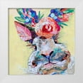 thumbnail image 1 of St. Hilaire, Elizabeth 26x26 White Modern Wood Framed Museum Art Print Titled - Hip Hop Floral, 1 of 4