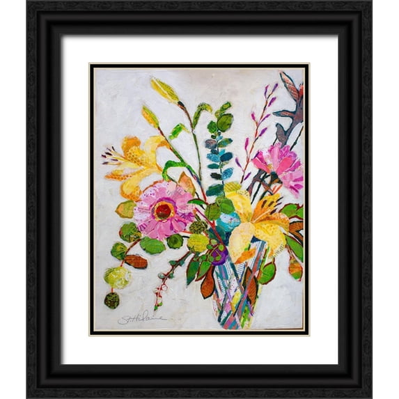 St Hilaire, Elizabeth 26x32 Black Ornate Wood Framed with Double Matting Museum Art Print Titled - Happy Birthday