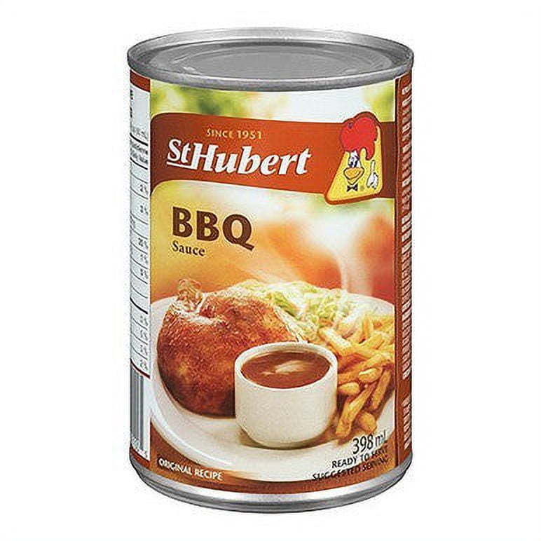 St Hubert, BBQ Sauce , 398ml/13.5 oz., Cans (Pack of 3) {Imported from