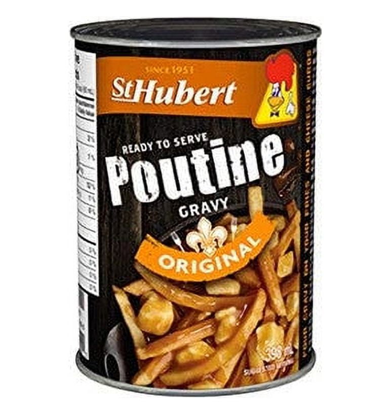 St Hubert Poutine Gravy 398ml/13.5 fl.oz., Cans (Pack of 3) {Imported