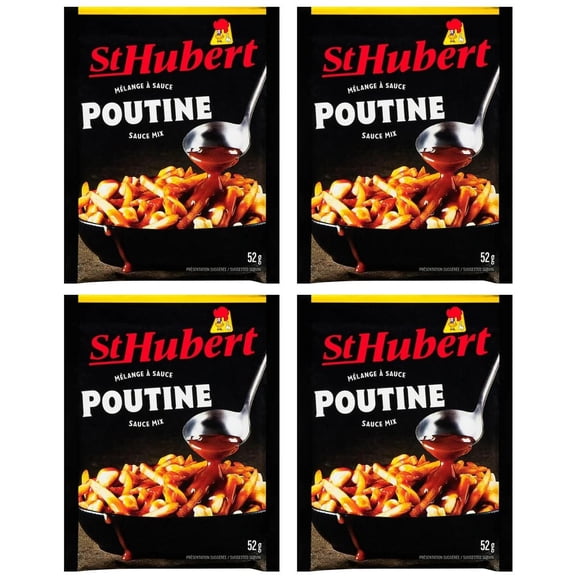 St. Hubert Poutine Gravy Mix, 52g (4 Pack)