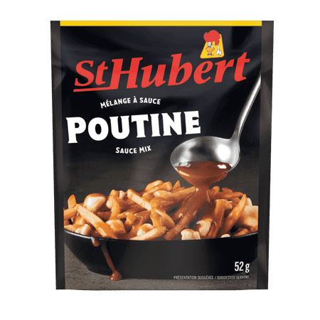 St Hubert Poutine Gravy Mix 52g/1.8 oz., (3pk) {Imported from Canada}