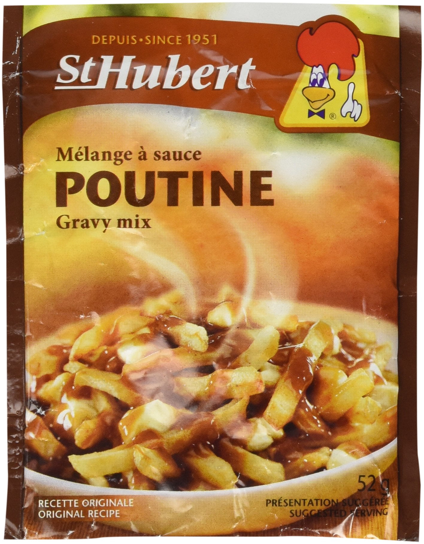 St Hubert Original BBQ Sauce Gravy Mix – 3 Pack, 52g Each, No MSG, Fresh Canadian Stock