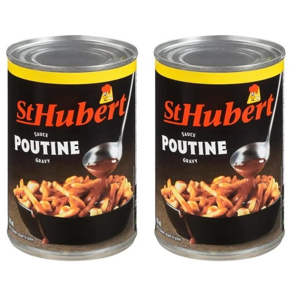 St. Hubert Poutine Gravy Sauce, 398mL (2 Pack)