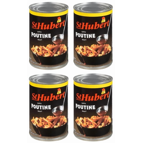 St. Hubert Poutine Gravy Sauce, 398mL (4 Pack)