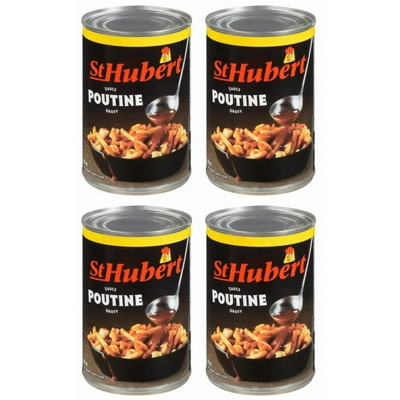St. Hubert Poutine Gravy Sauce, 398mL (4 Pack)