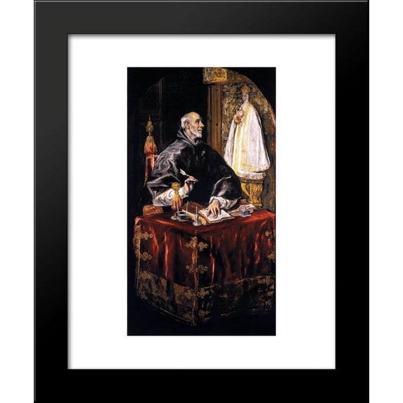St. Idelfonso 20x24 Framed Art Print by El Greco