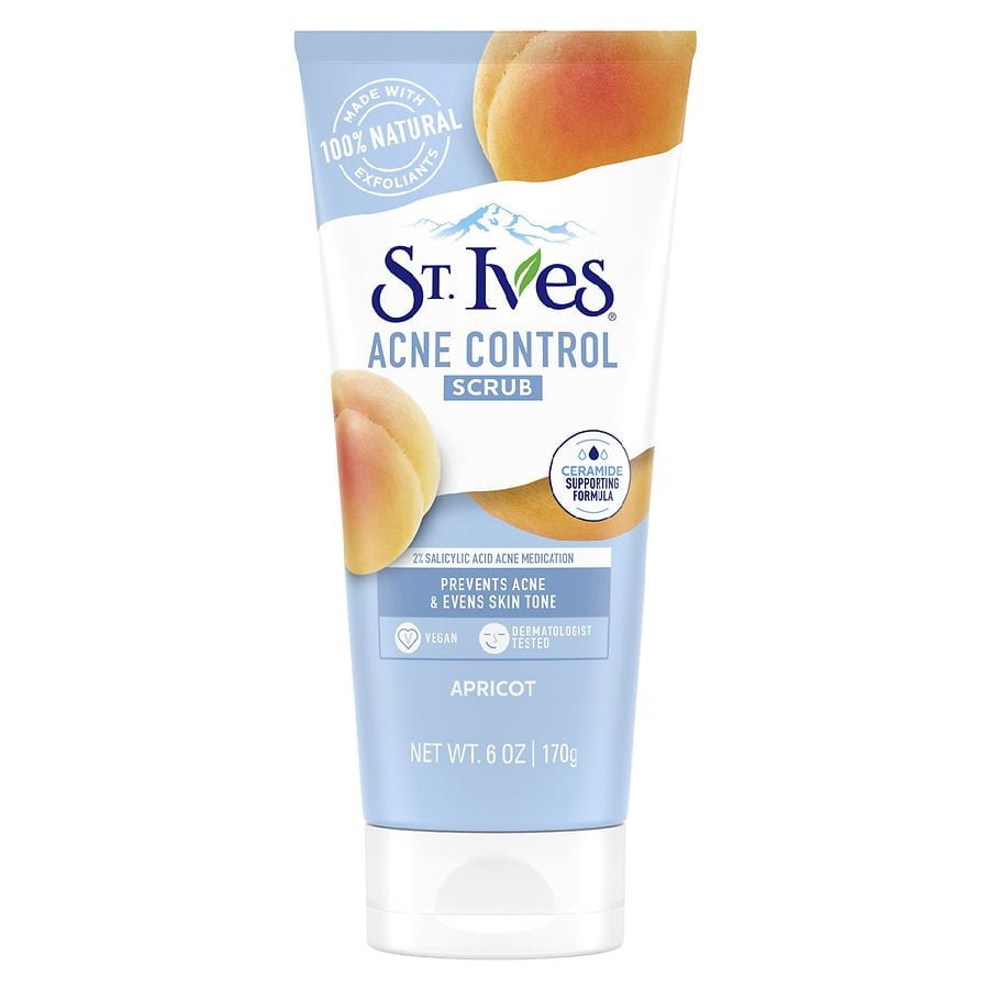 St. Ives Acne Control Face Scrub Apricot 6.0 oz Pack of 3