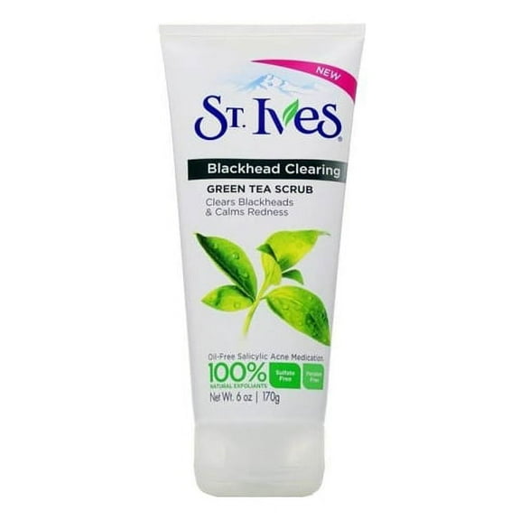 St. Ives Blackhead Clearing Green Tea Scrub - 6 Oz, 2 Pack