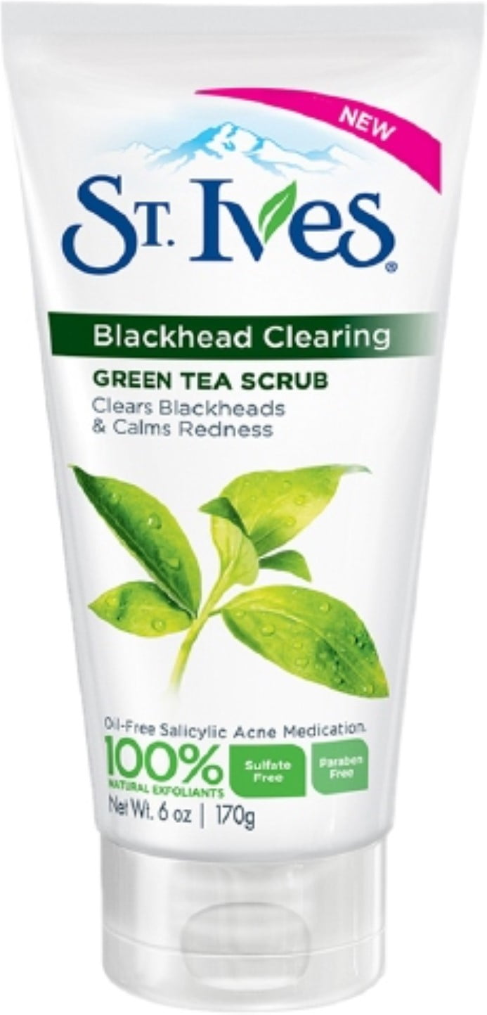 St. Ives Blackhead Clearing Scrub Green Tea, 6 oz (Pack of 3)
