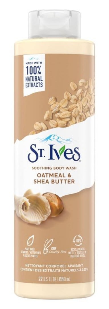 St Ives Body Wash Oatmeal And Shea Butter 22oz (Pack of 3)