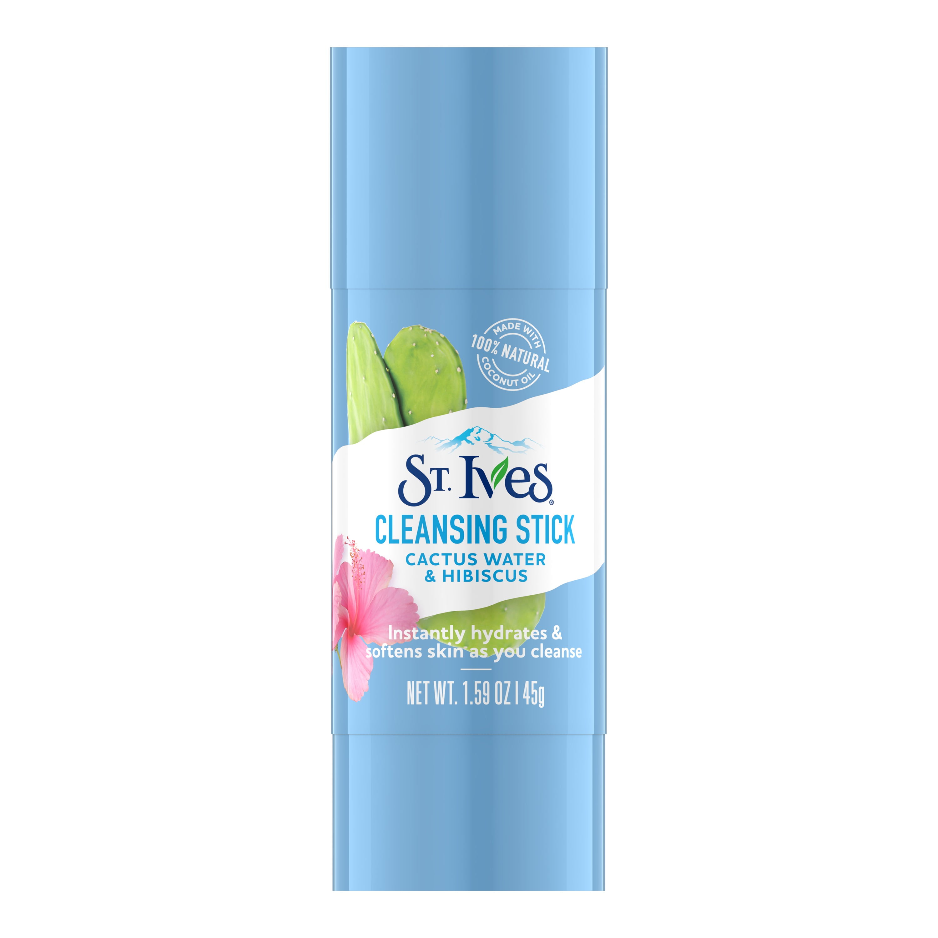 St. Ives Cactus Water and Hibiscus Cleansing Stick, 1.6 oz