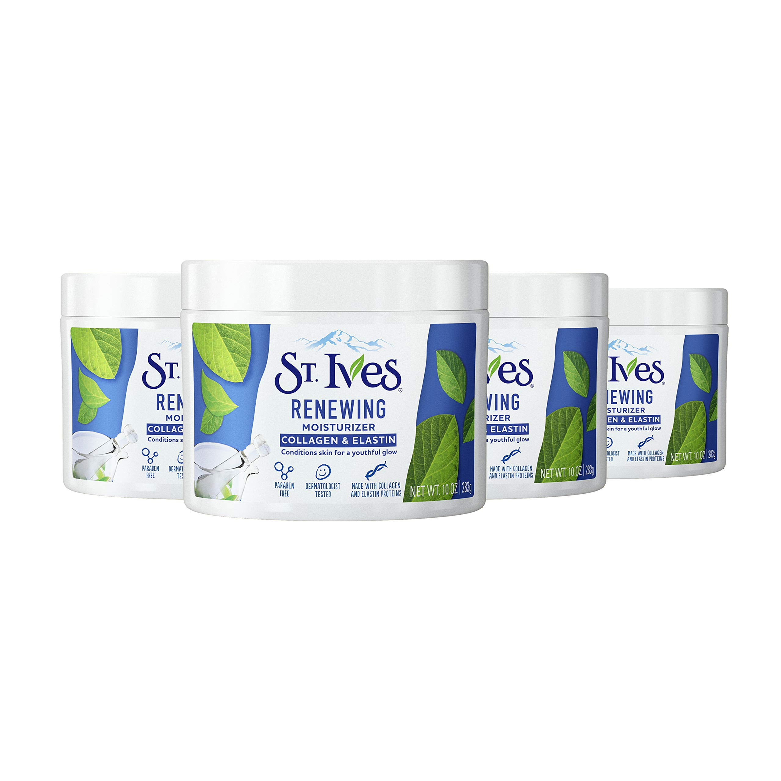 St. Ives Face Moisturizer Cream, Collagen and Elastin, Renewing