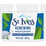 St. Ives Renewing Collagen & Elastin Face Moisturizer, Daily Hydrating Face Cream, 10oz