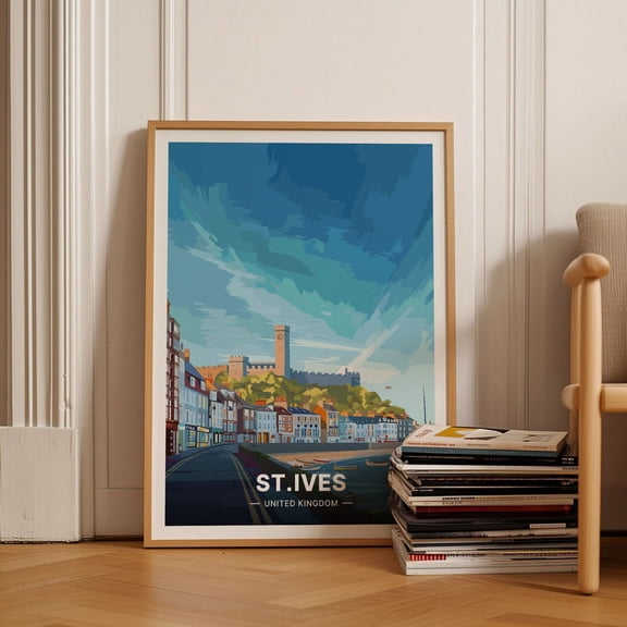 St Ives Cornwall Seaside Wall Decor