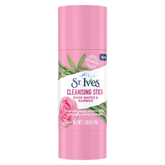 St. Ives Face Cleansing Stick Rose Water and Bamboo 1.59 oz