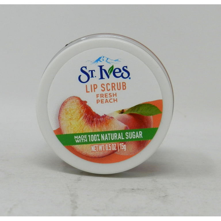 St. Ives Fresh Peach Lip Scrub 0.5 Ounces