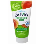 St. Ives Fresh Skin Scrub, Deep Exfoliator Skin Care for Clean, Glowing Skin, Apricot, 1 OZ - 6 Pack