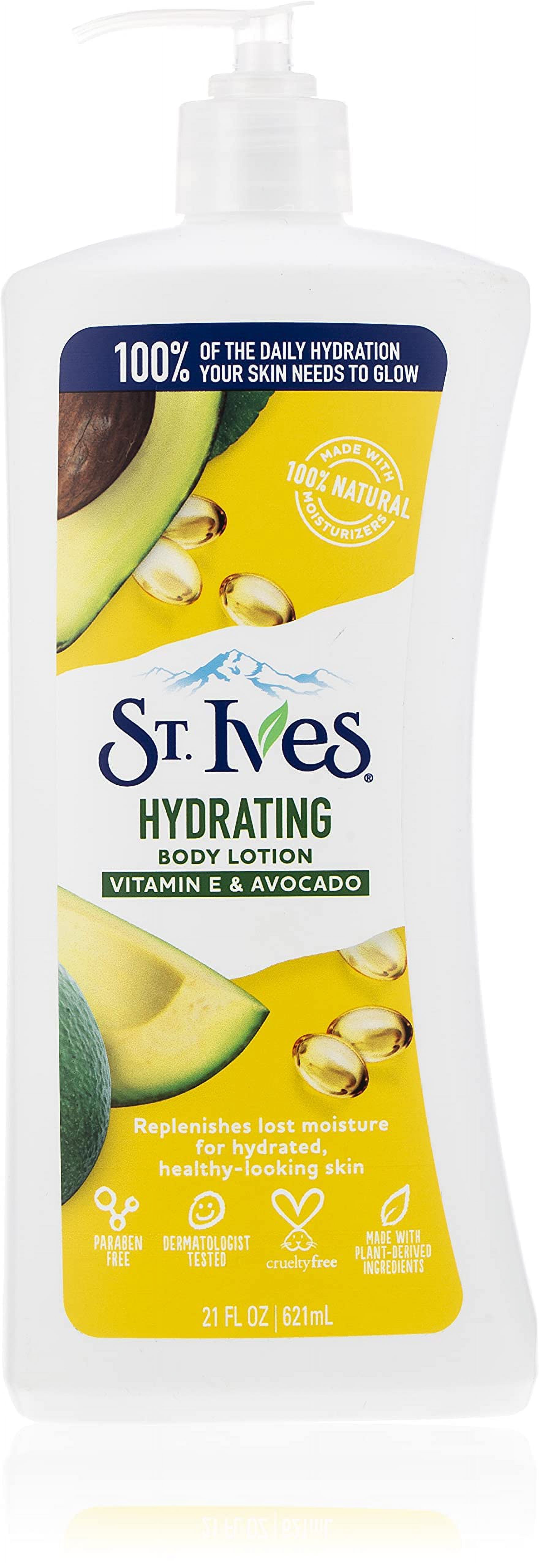 St. Ives Hydrating Hand & Body Lotion Moisturizer For Dry Skin Vitamin