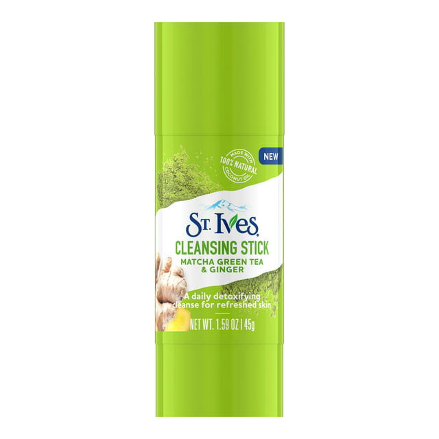 St. Ives Matcha Green Tea and Ginger Cleansing Stick, 1.6 oz