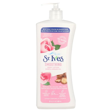 St. Ives Rose and Argan Oil Smoothing Body Lotion 21 fl. Oz