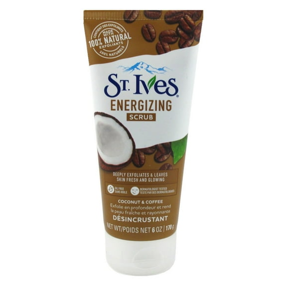 St Ives Scrub Energizing Coconut & Coffee 6oz (Pack of 3)