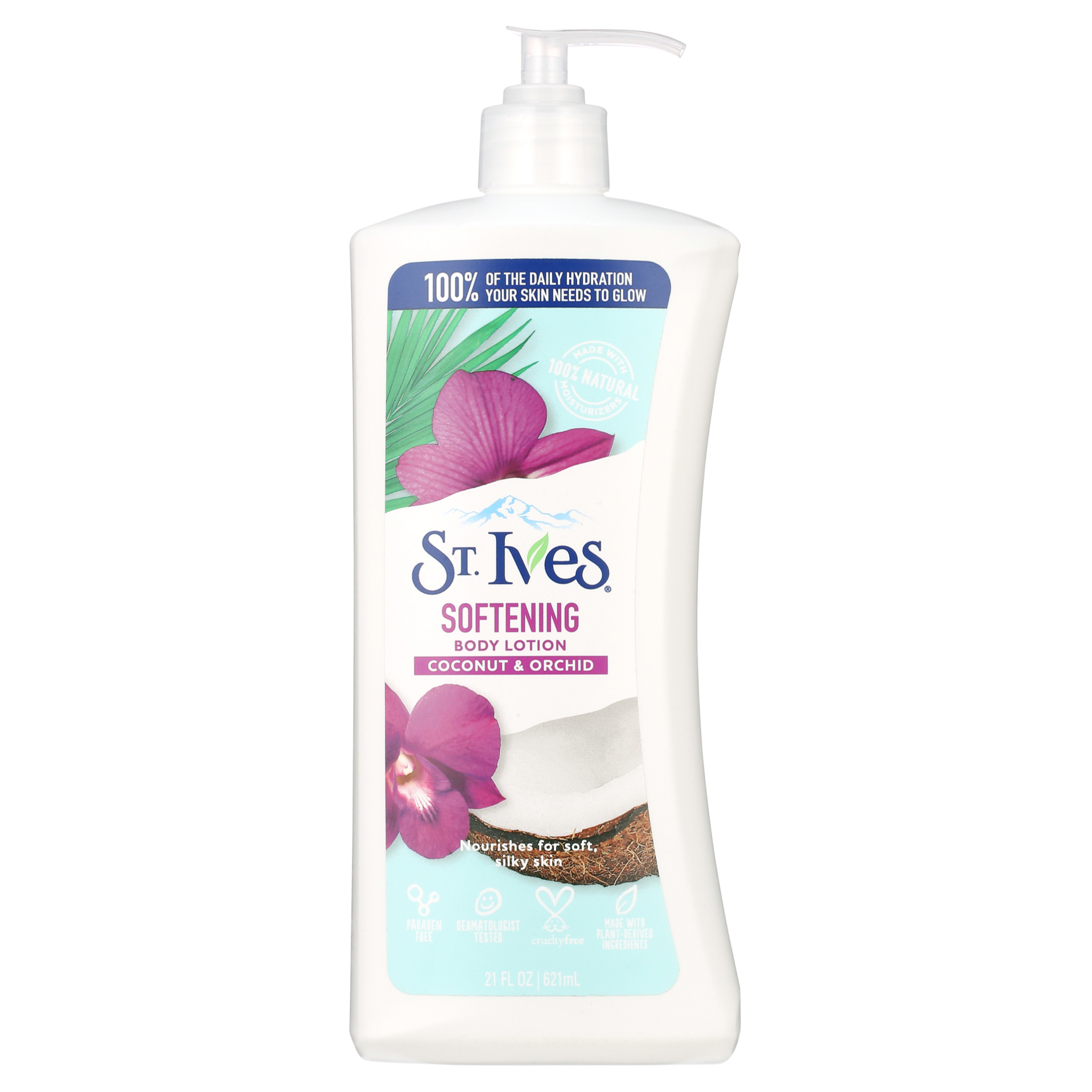 St. Ives Softening Body Lotion Coconut and Orchid 21 oz - image 1 of 10