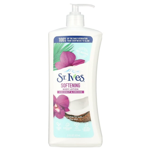 St. Ives Softening Body Lotion Coconut and Orchid 21 oz