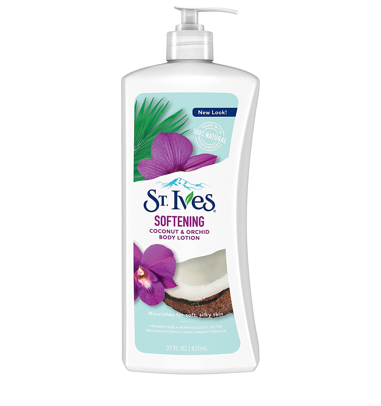 St Ives Softening Coconut and Orchid Body Lotion, 21 Oz