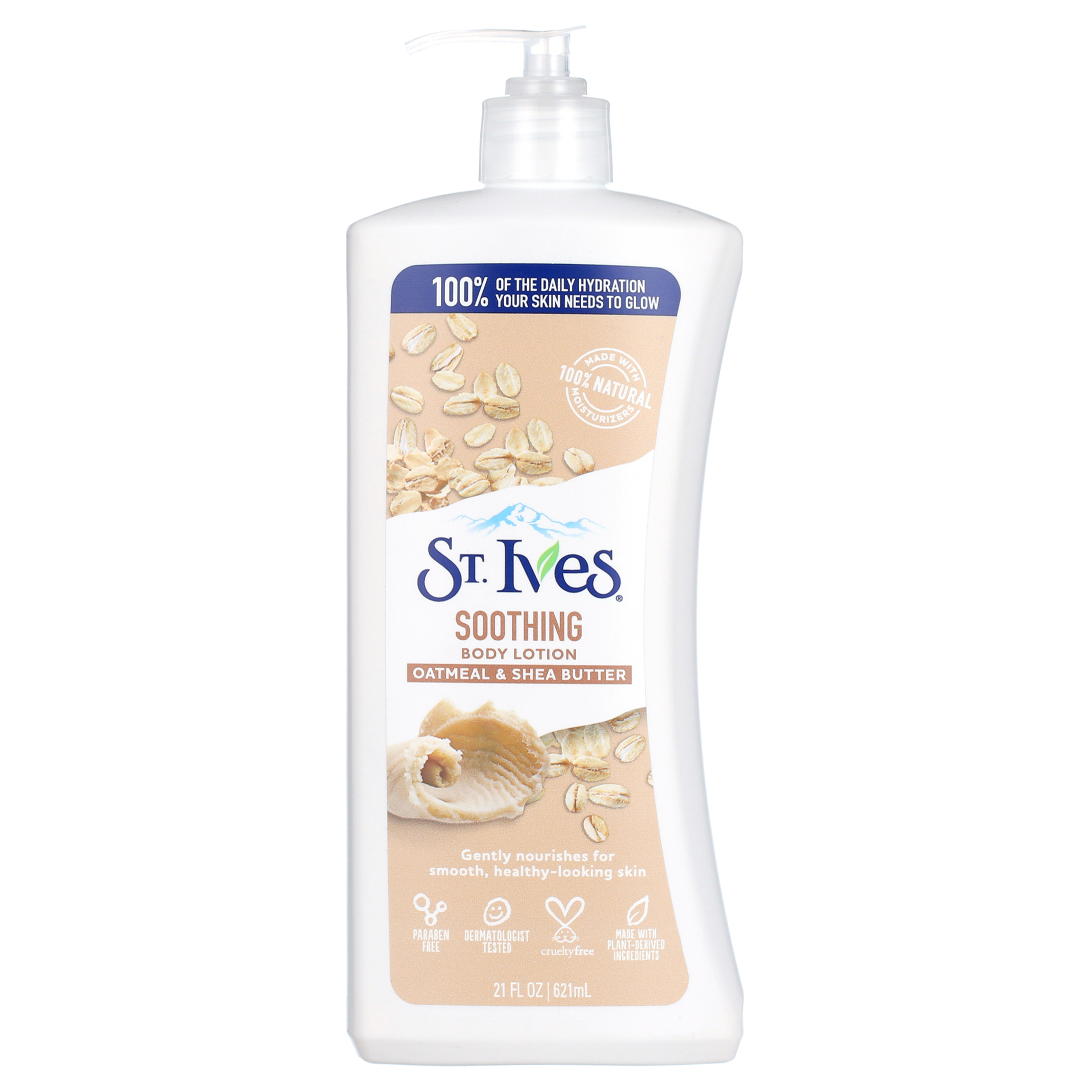 St. Ives Soothing Hand & Body Lotion Oatmeal & Shea Butter 21 fl oz - image 1 of 6