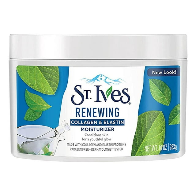 St. Ives Timeless Skin Collagen Elastin Moisturizer, 10 oz (Pack of 2)